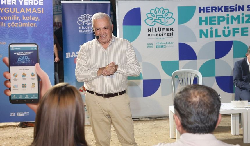 "Şadi Başkan’la Akşam Çayı" buluşması Fethiye Mahallesi’nde düzenlendi