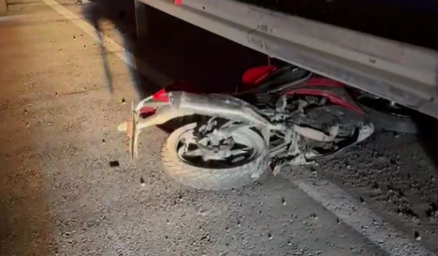 Bursa'da feci motosiklet kazası: Sürücü ağır yaralandı