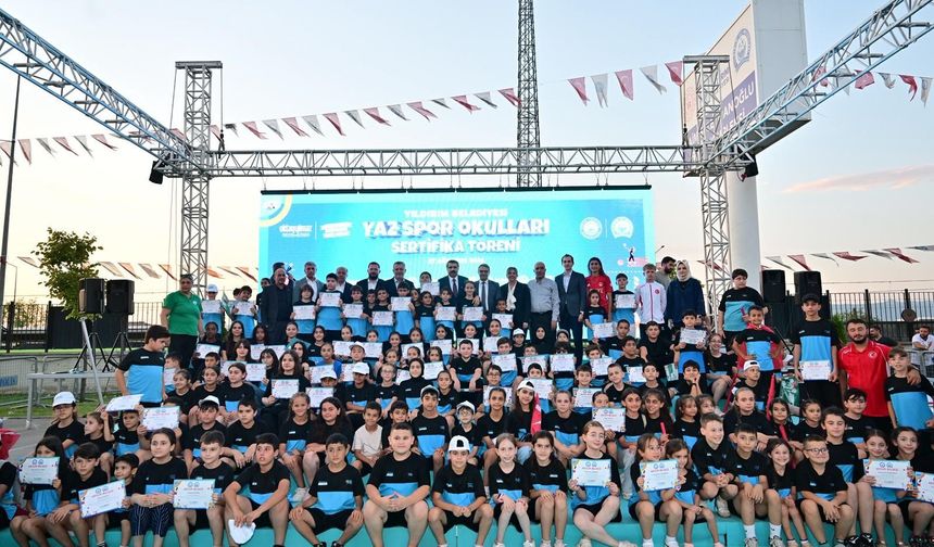 16 branştan 36 bin çocuk spor eğitim aldı