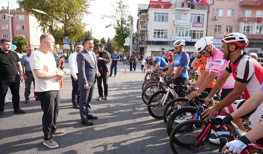 Yenişehir'de bisiklet yarışları nefes kesti