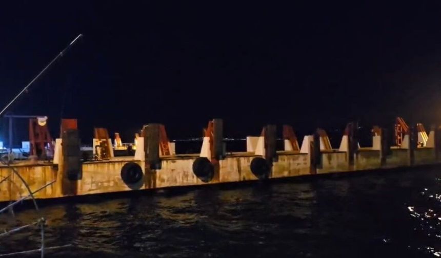 İDO deniz otobüsü Mudanya İskelesi’ne çarptı: Yolcuların panik anları kamerada