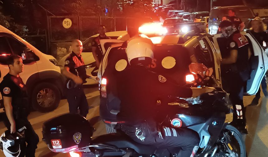 Bursa'da taksiden ateş açıldığı ihbarı polisi alarma geçirdi