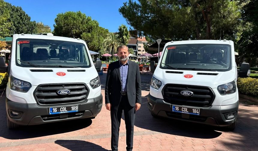 Gürsu Belediyesi araç filosunu genişletiyor