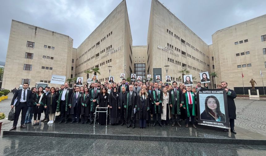 Bursa'da cinayete kurban giden avukat Hatice Kocaefe davasında ilk duruşma
