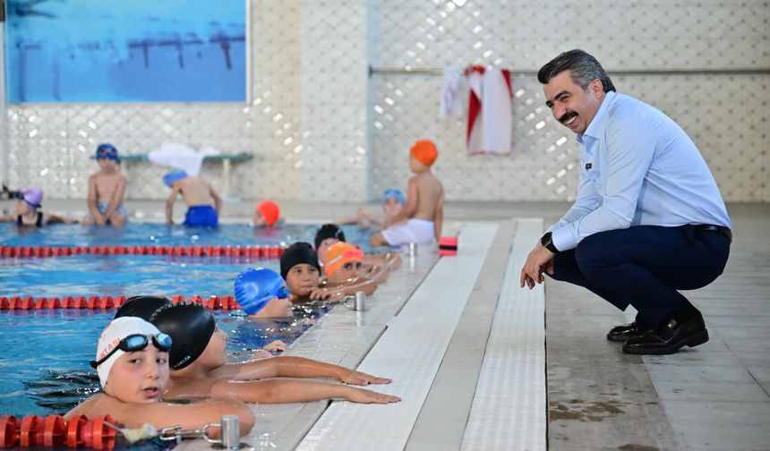 Yıldırım'da çocuklar kışı sporla geçirecek