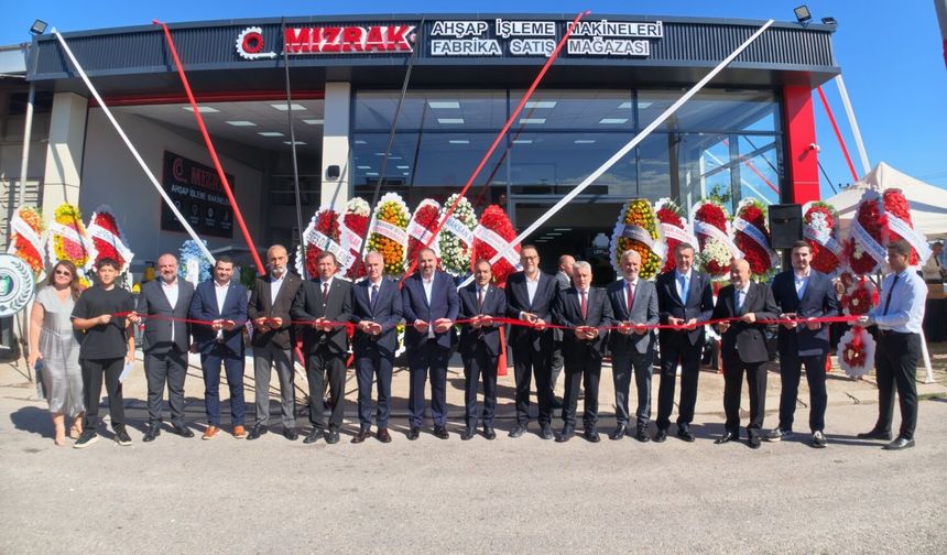 Mızrak Makine'den İnegöl'de görkemli açılış