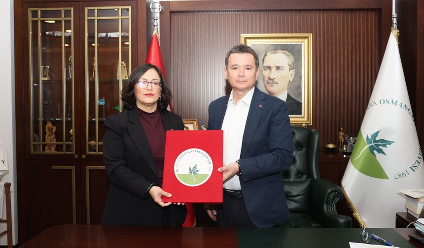 Başkan Erkan Aydın'dan Osmangazi'nin geleceğine yönelik iş birliği