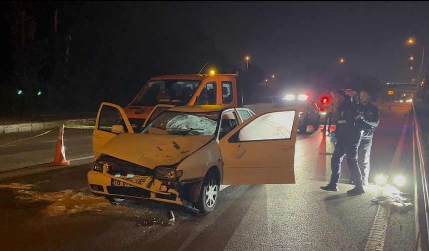 Bursa'da feci kazada 1 kişi hayatını kaybetti