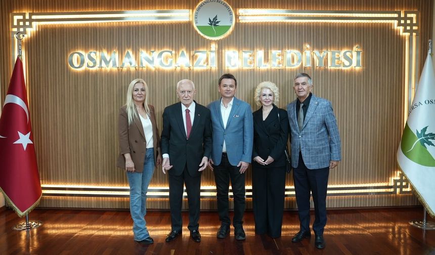 Prof. Dr. Mehmet Haberal'dan Osmangazi'ye anlamlı ziyaret