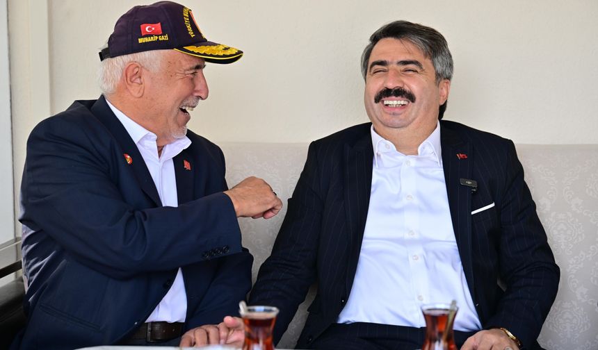 Başkan Yılmaz'dan vefa ziyareti