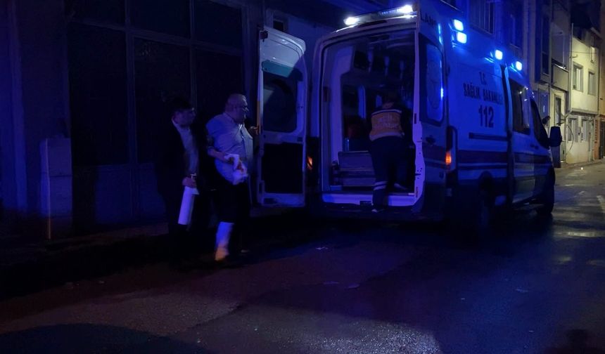 İnegöl'de oksijen tüpü alev aldı: 64 yaşındaki adam yaralandı