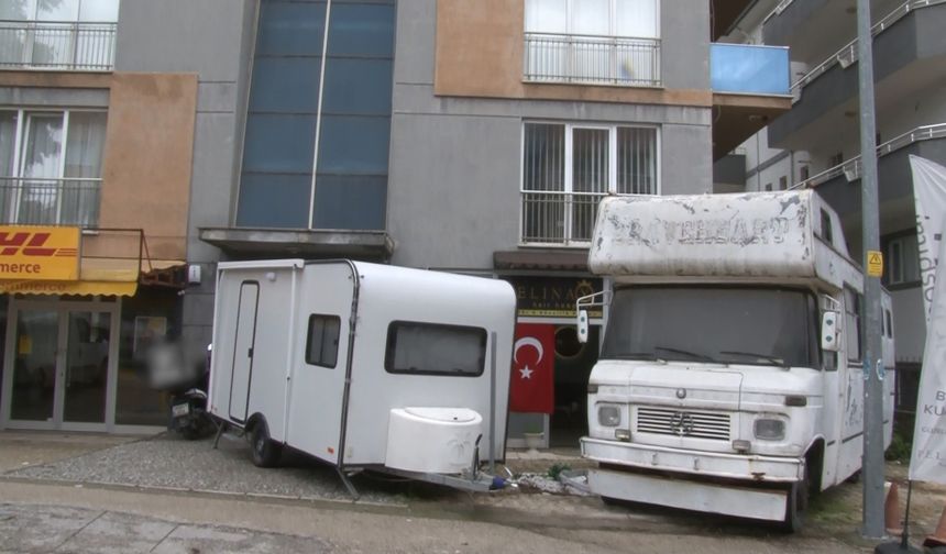 Bursa'da inanılmaz kiracı-mülk sahibi gerilimi kamerada