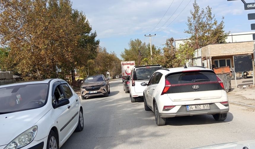 Nilüfer'de trafik çilesi