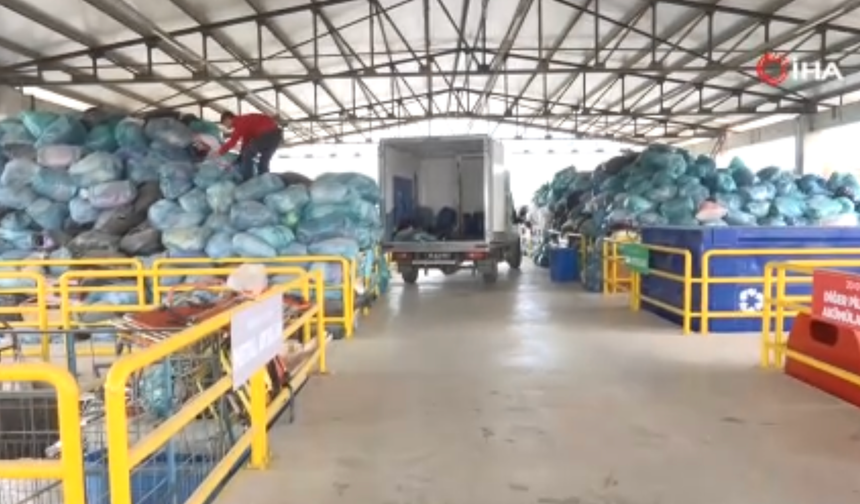 Osmangazi’de 9 ayda yüzlerce ton atık geri dönüşüme kazandırıldı