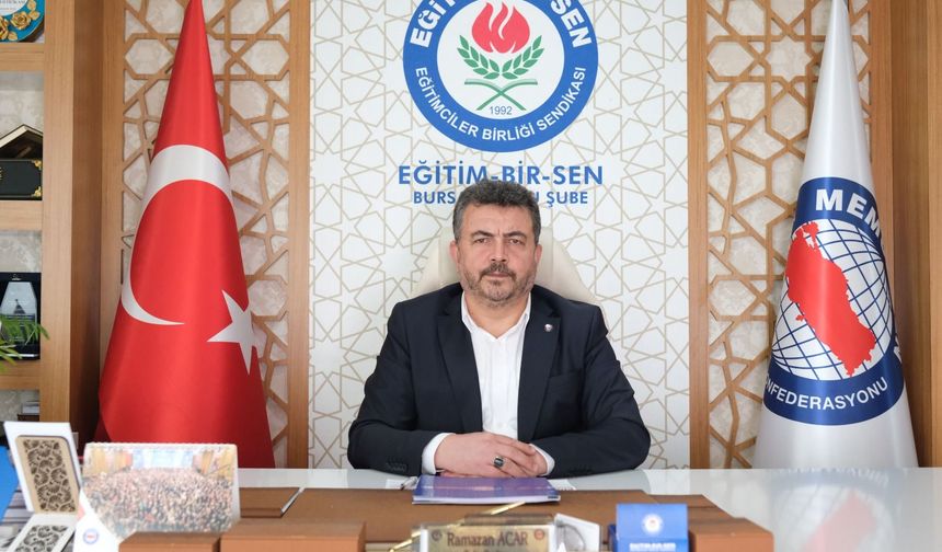 OKULLARDA ŞİDDET ALARMI! RAMAZAN ACAR’DAN ACİL ŞURA ÇAĞRISI